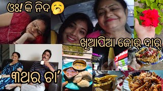 ଓଃ! କି ନିଦ 🥱//ଓଡିଶାର street food😍// ଚନ୍ଦ୍ର ଗ୍ରହଣ ଆଉ କାର୍ତ୍ତିକ ପୂର୍ଣିମା ପାଳିଲୁ/Aishwarya Das/odiavlog