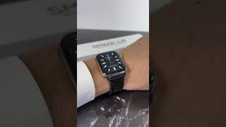 Apple Watch - Davor Modern Textured Stainless Steel Bracelet by SMANIQUE