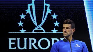 Novak Djokovic vs Frances Tiafoe Laver Cup 2022
