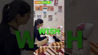 Hanika ne sabke liye mangi Wish | Hanika ne pari vali dress pehani #pari #ytshorts #shorts #trending