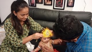 ஜப்பான் குட்டி கிருஷ்ணராக மாறிய முழு வீடியோ ❤️ | Drushya Bridals Chrompet