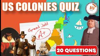 The Ultimate 13 COLONIES Quiz! 🇺🇸 | Can You Name Them All?