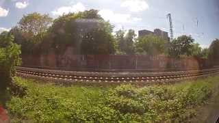 Haupt Bahnhof Frankfurt am Main FFM Nürnberg Zug ICE POV GoPro (2012)