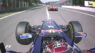 Vettel Battles Alonso At Monza | 2011 Italian Grand Prix