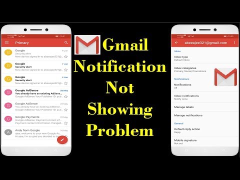 How To Fix Gmail Notification Not Showing Problem In Android Mobile