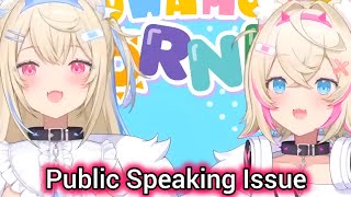 FuwaMoco About Dealing With Public Speaking