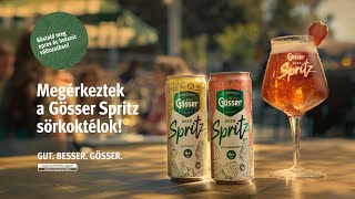 Gösser Spritz sörkoktélok - Indulhat a teraszozás