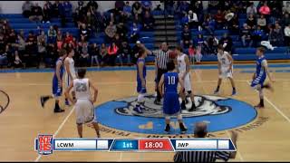 1/7/16 JWP Vs LCWM boys' basketball