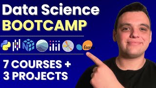 Python Data Science Bootcamp: Zero Experience to Expert in 7 Hours! (7 Full Courses & Projects)