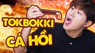 ASMR ĂN CÁ HỒI SỐNG VÀ TOKBOKKI NGON XUẤT SẮC | WOOSSI EATING SOUNDS