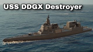 Modern Warships: USS DDGX in action No Hero equipment.