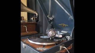 藤島 桓夫 ♪ブルームーン♪ 1952年 78rpm record. Columbia Model No G - 241 phonograph