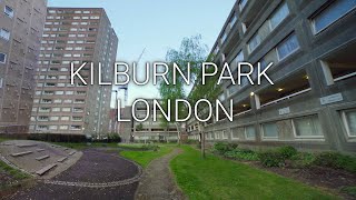 🇬🇧 Kilburn Park | London | UK - 4K Walking Tour