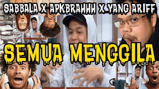 sabbala - hanya perkataan ~ reaction #hqareact (feat. apkbrahhh, yang ariff)