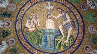 Arian Baptistry Mosaics in Ravenna Italy