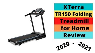 XTERRA Fitness TR150 Folding Treadmill Review 2020-2021