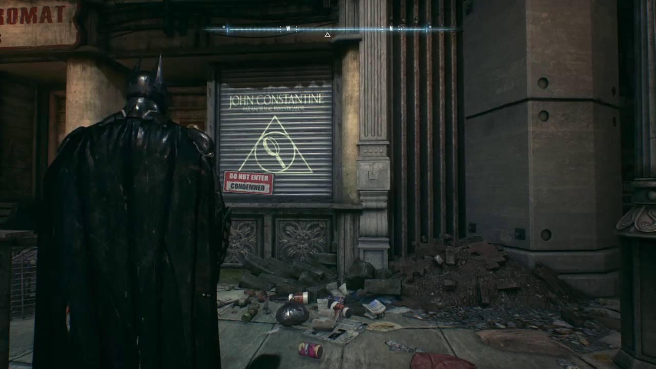 Batman™: Arkham Knight Constantine Easter Egg - YouTube