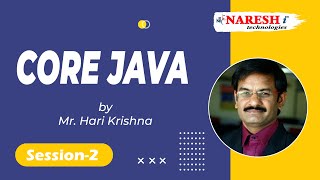 Core Java New Batch @ 6.00 PM | Day-2 (23-02-2023) | Mr. Hari Krishna