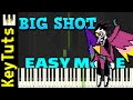 BIG SHOT [Deltarune: Chapter 2] by Toby Fox - Easy Mode [Piano Tutorial] (Synthesia)