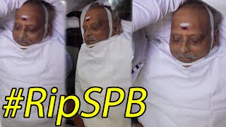 SPB Death | SP Balasubrahmanyam death video Singer SPB video latest