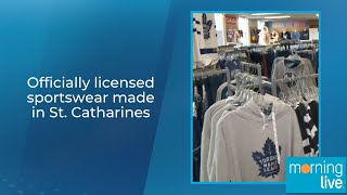 Officially licensed sportswear made in St. Catharines