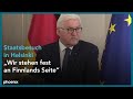 Bundespräsident Steinmeier: Staatsbesuch in Finnland am 08.04.22