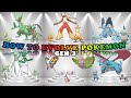 How To Evolve Every Pokemon From 3rd Generation