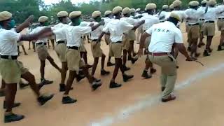 Police department 𝐏𝐚𝐫𝐚𝐝𝐞 video. Trainee Police Constables doing practice Parade in Ground.