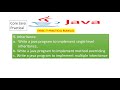 Core Java Practical 😎 |Practical 5 Java Basics 😇| inheritance| method overriding✔ | interface👍