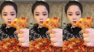 ASMR CHINESE MUKBANG FOOD EATING SHOW | Xiao Yu Mukbang 103