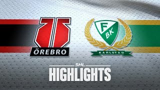 Örebro vs Färjestad | 9 jan 2025 | Highlights