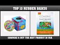 Top 10 Rubber Bands to buy in USA 2021 | Price & Review