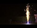 40 second 5 meter fountain fireworks gold