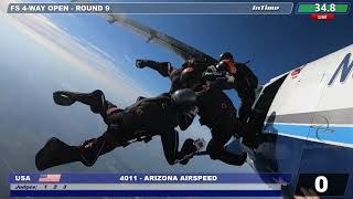 4 way Formation Skydiving