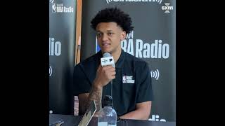 Paolo Banchero Guesses Why He Got Confused For Patrick Mahomes😂 | #shorts #nba #nfl | SiriusXM