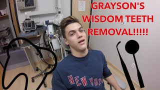 GRAYSON GETS HIS WISDOM TEETH REMOVED!!!!! // DOLAN TWINS
