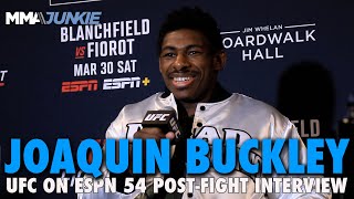 Joaquin Buckley Determined to Headline St. Louis, Not Interested in Kevin Holland | UFC on ESPN 54