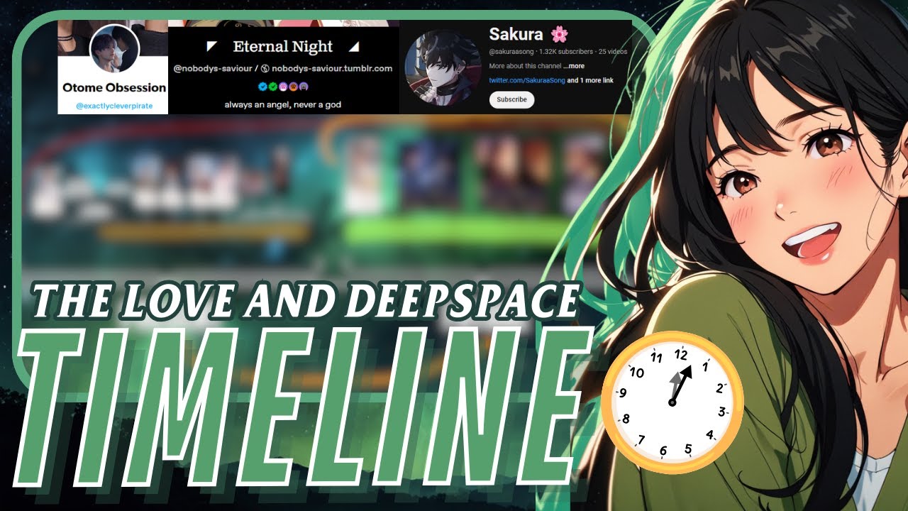 Love And Deepspace Timeline 2024 Youtube