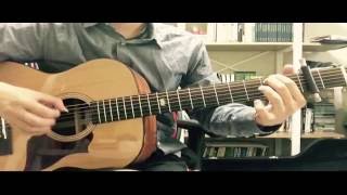 (Yui Aragaki) Hanamizuki - Hansol Mun(Acoustic guitar solo ver.)