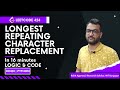 LeetCode 424: Longest Repeating Character Replacement | Sliding Window Explained Simply