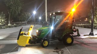 Deere 1025r Quick Hitch snowblower vibration issues solved!!!