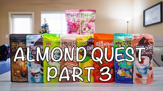 Korean Flavored Almond Quest #3 (Tteokbokki vs Cookies \u0026 Cream)