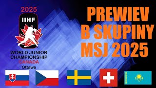 SLOVENSKO či ČESKO na medailu? Preview B SKUPINY MSJ 25