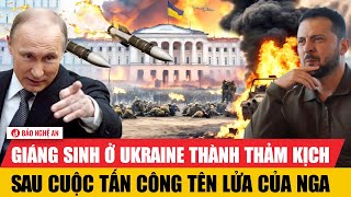 Giáng sinh ở Ukraine thành thảm kịch sau cuộc tấn công tên lửa của Nga