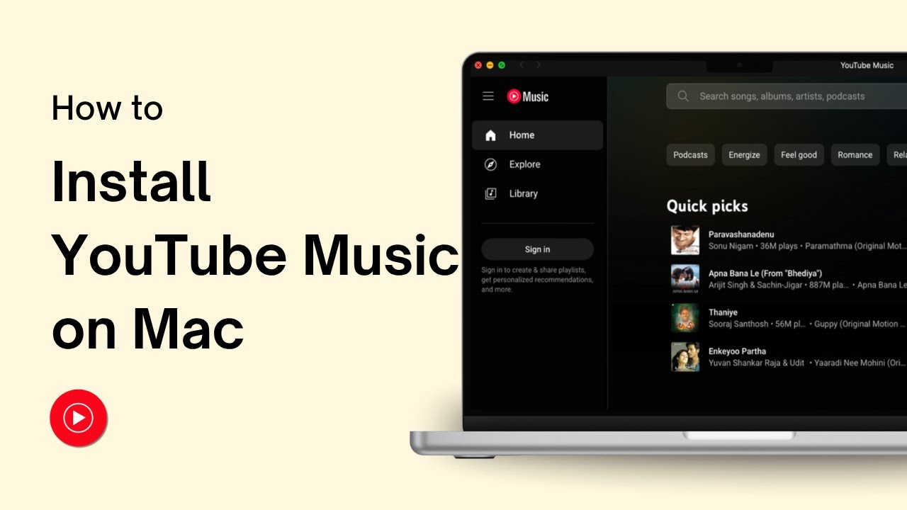 How To Install Youtube Music On Mac Youtube