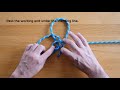 the super easy lanyard knot ⭐️4k video ⭐️