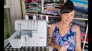 Heidi shares her bernette 64 airlock serger