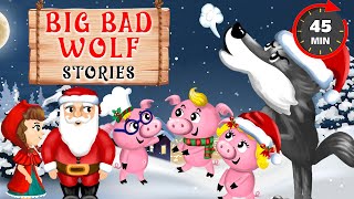 The Big Bad Wolf Tales | 6 Fairy Tales & Bedtime Stories For Kids | Kiddom Tales