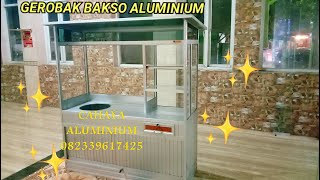 GEROBAK BAKSO ALUMINIUM, PESANAN JLN GAGAK (COTO GAGAK) MAKASSAR