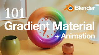 How to Use and Animate Gradient Texture (Tutorial)